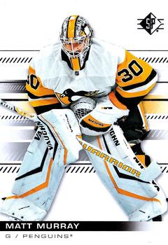 #22 Matt Murray - Pittsburgh Penguins - 2019-20 SP Hockey