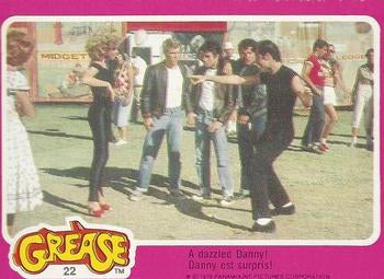 #22 A Dazzled Danny! - 1978 O-Pee-Chee Grease