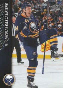 #22 Nicolas Deslauriers - Buffalo Sabres - 2015-16 Upper Deck Hockey