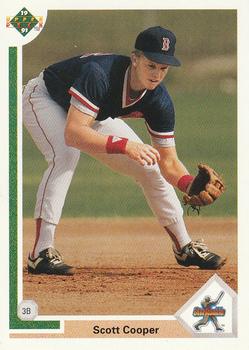 #22 Scott Cooper - Boston Red Sox - 1991 Upper Deck Baseball
