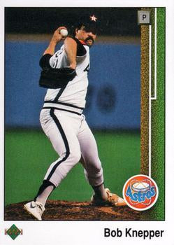 #422 Bob Knepper - Houston Astros - 1989 Upper Deck Baseball