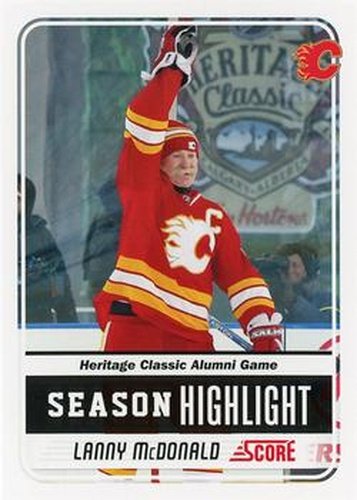 #22 Lanny McDonald - Calgary Flames - 2011-12 Score Hockey