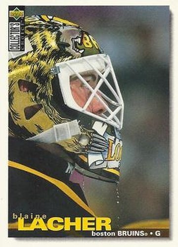 #22 Blaine Lacher - Boston Bruins - 1995-96 Collector's Choice Hockey