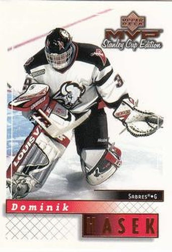 #22 Dominik Hasek - Buffalo Sabres - 1999-00 Upper Deck MVP Stanley Cup Edition Hockey