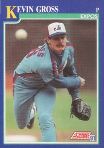 #22 Kevin Gross - Montreal Expos - 1991 Score Baseball