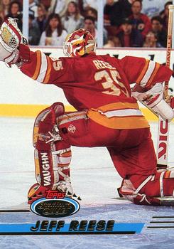 #22 Jeff Reese - Calgary Flames - 1993-94 Stadium Club Hockey
