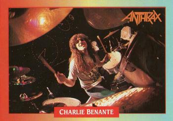 #22 Charlie Benante - 1991 Brockum Rock Cards