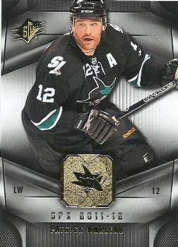 #22 Patrick Marleau - San Jose Sharks - 2011-12 SPx Hockey
