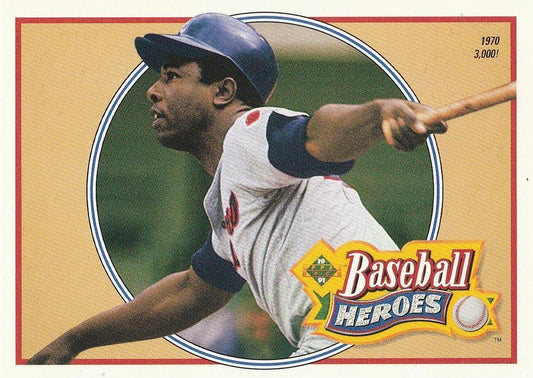 #22 Hank Aaron - Atlanta Braves - 1991 Upper Deck Baseball - Baseball Heroes: Hank Aaron