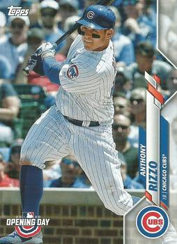 #22 Anthony Rizzo - Chicago Cubs - 2020 Topps Opening Day Baseball