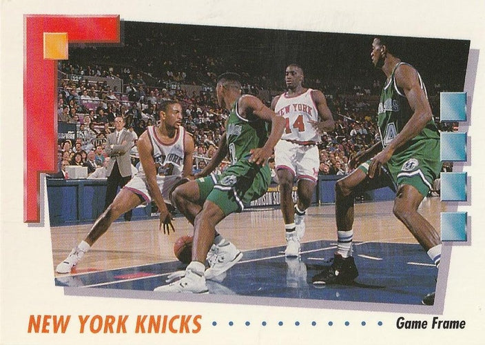 #422 New York Knicks - New York Knicks - 1991-92 SkyBox Basketball