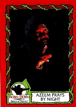 #22 Azeem Prays By Night - 1991 Topps Robin Hood: Prince of Thieves