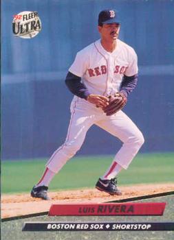 #22 Luis Rivera - Boston Red Sox - 1992 Ultra Baseball