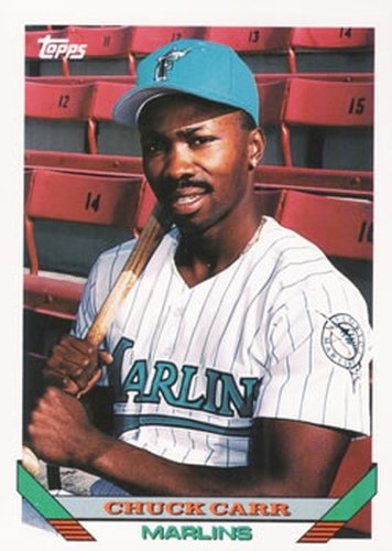 #722 Chuck Carr - Florida Marlins - 1993 Topps Baseball