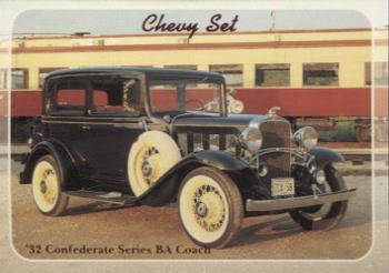 #22 32 Confederate Series BA Coach - 1992 Collect-A-Card Chevy