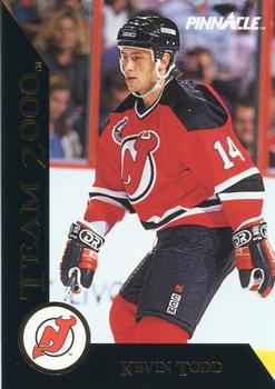 #22 Kevin Todd - New Jersey Devils - 1992-93 Pinnacle Canadian Hockey - Team 2000