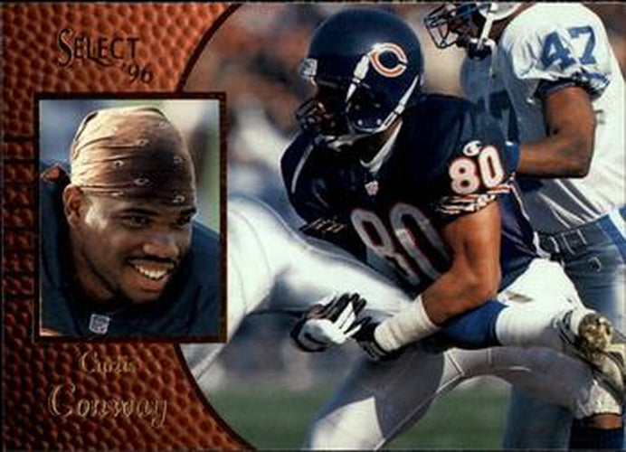 #22 Curtis Conway - Chicago Bears - 1996 Select Football