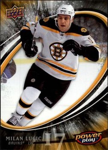 #22 Milan Lucic - Boston Bruins - 2008-09 Upper Deck Power Play Box Set Hockey