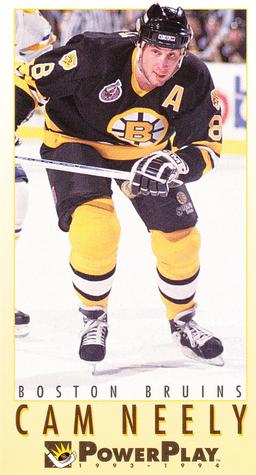 #22 Cam Neely - Boston Bruins - 1993-94 Fleer PowerPlay Hockey