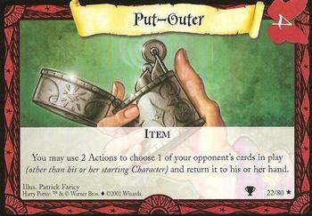 #22 PutOuter  - 2001 Harry Potter Quidditch cup