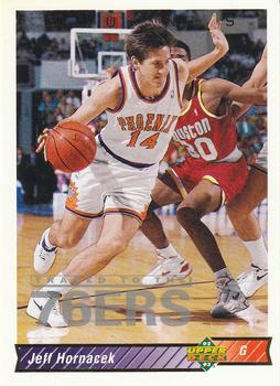 #22 Jeff Hornacek - Philadelphia 76ers - 1992-93 Upper Deck Basketball