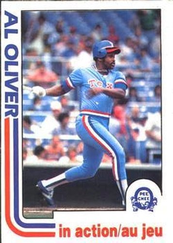 #22 Al Oliver - Texas Rangers - 1982 O-Pee-Chee Baseball