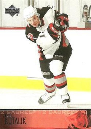 #22 Ales Kotalik - Buffalo Sabres - 2003-04 Upper Deck Hockey