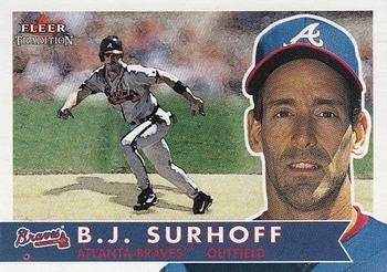 #22 B.J. Surhoff - Atlanta Braves - 2001 Fleer Tradition Baseball