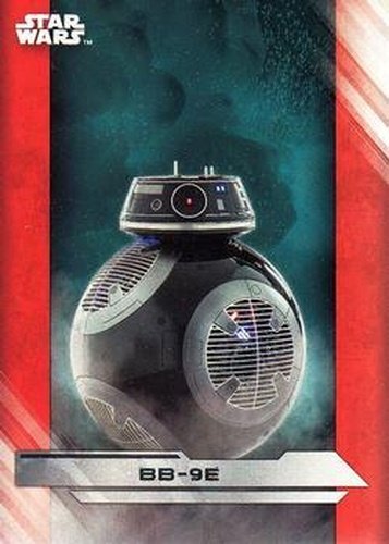#22 BB-9E - 2017 Topps Star Wars The Last Jedi