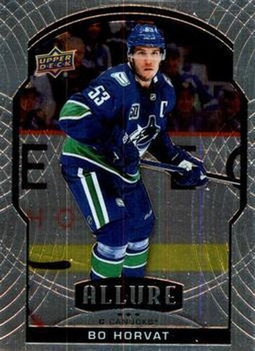 #22 Bo Horvat - Vancouver Canucks - 2020-21 Upper Deck Allure Hockey