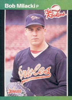 #22 Bob Milacki - Baltimore Orioles - 1989 Donruss The Rookies Baseball