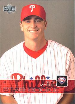 #22 Brett Myers - Philadelphia Phillies - 2003 Upper Deck Baseball