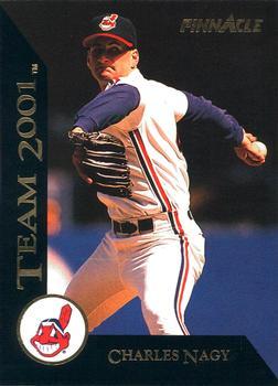 #22 Charles Nagy - Cleveland Indians - 1993 Pinnacle - Team 2001 Baseball