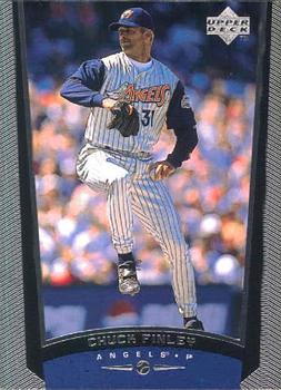 #22 Chuck Finley - Anaheim Angels - 1999 Upper Deck Baseball