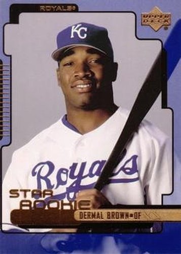#22 Dermal Brown - Kansas City Royals - 2000 Upper Deck Baseball