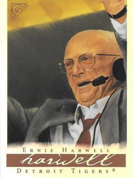 #22 Ernie Harwell - Detroit Tigers - 2003 Topps Gallery Hall of Fame - Artist's Proofs Baseball