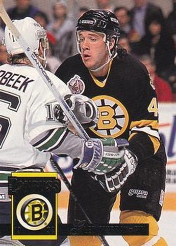 #22 Glen Murray - Boston Bruins - 1993-94 Donruss Hockey