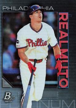 #22 J.T. Realmuto - Philadelphia Phillies - 2020 Bowman Platinum Baseball