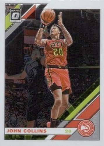 #22 John Collins - Atlanta Hawks - 2019-20 Donruss Optic Basketball