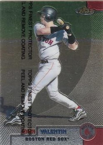 #22 John Valentin - Boston Red Sox - 1999 Finest Baseball