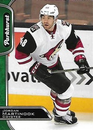 #22 Jordan Martinook - Arizona Coyotes - 2016-17 Parkhurst Hockey