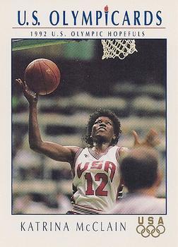 #22 Katrina McClain - USA - 1992 Impel U.S. Olympic Hopefuls