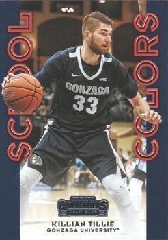 #22 Killian Tillie - Gonzaga Bulldogs - 2020 Panini Contenders Draft Picks - School Colors Basketball