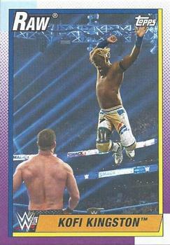 #22 Kofi Kingston - 2021 Topps Heritage WWE Wrestling