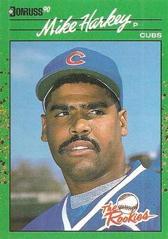 #22 Mike Harkey - Chicago Cubs - 1990 Donruss The Rookies Baseball