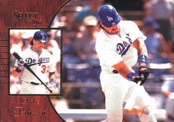 #22 Mike Piazza - Los Angeles Dodgers - 1996 Select Baseball