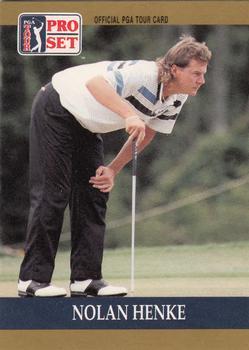 #22 Nolan Henke - 1990 Pro Set PGA Tour Golf