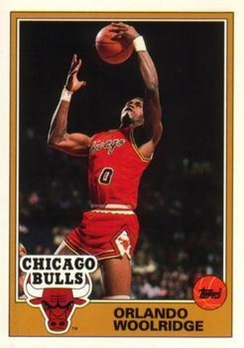 #22 Orlando Woolridge - Chicago Bulls - 1992-93 Topps Archives Basketball