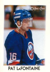 #22 Pat LaFontaine - New York Islanders - 1987-88 O-Pee-Chee Minis Hockey