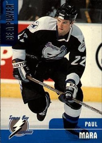 #22 Paul Mara - Tampa Bay Lightning - 1999-00 Be a Player Memorabilia Hockey